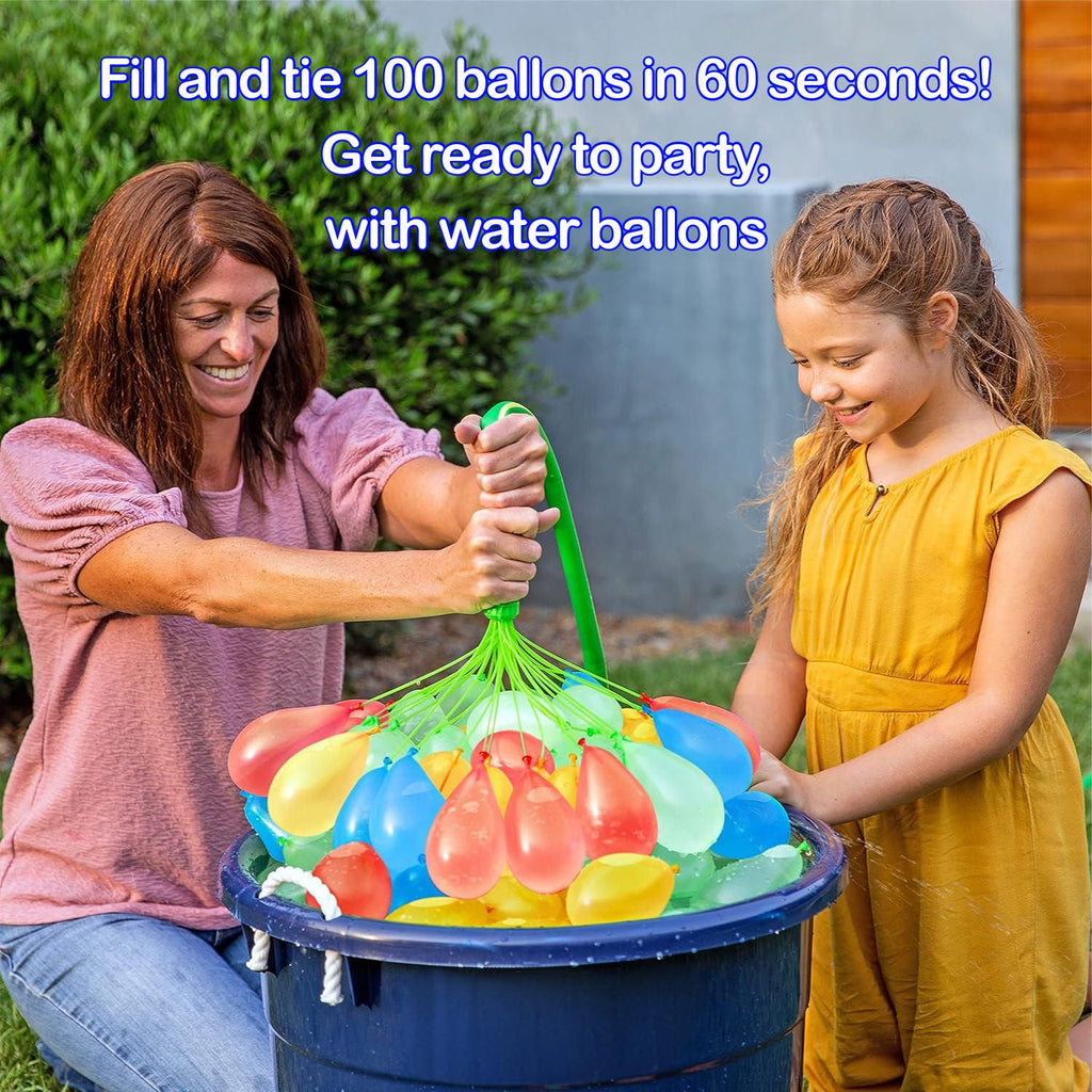 1110 Pack Bunch O Balloons Rapid-Filling Self-Sealing Water Balloons For Kids,Adults